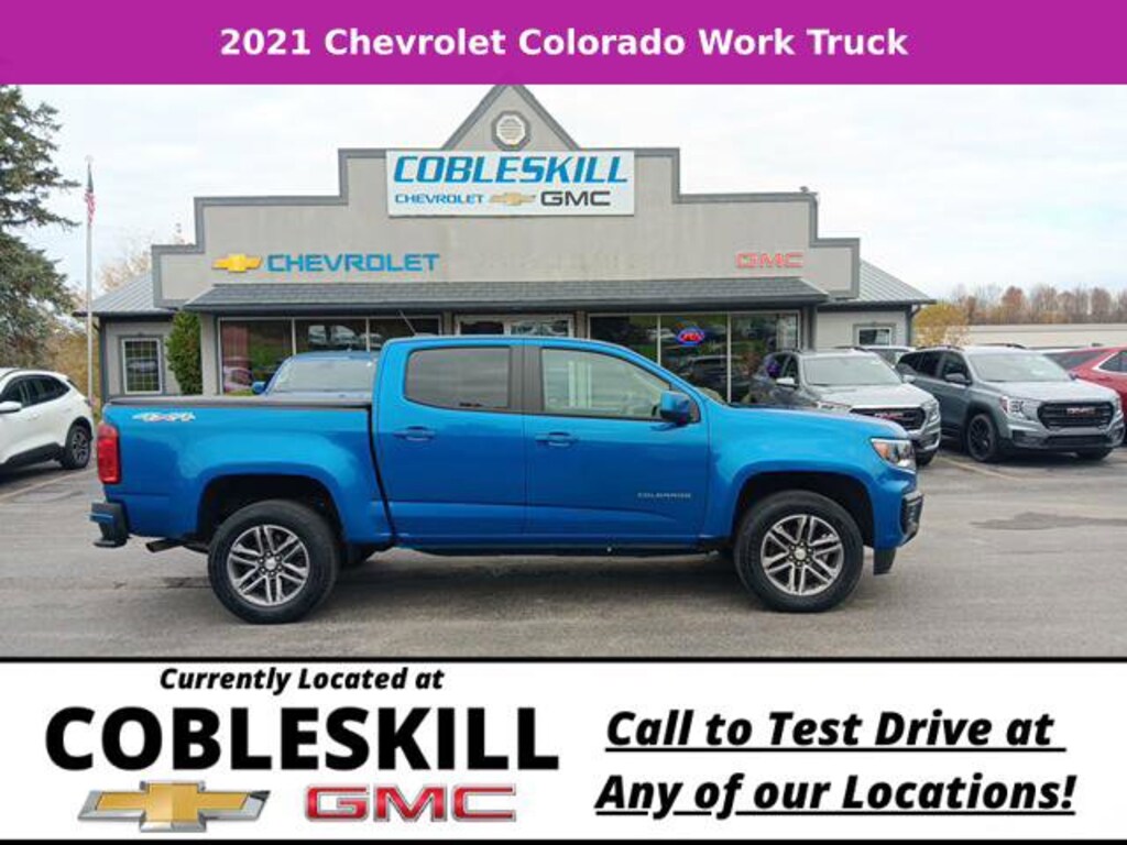 Used 2021 Chevrolet Colorado WT For Sale Binghamton NY VIN