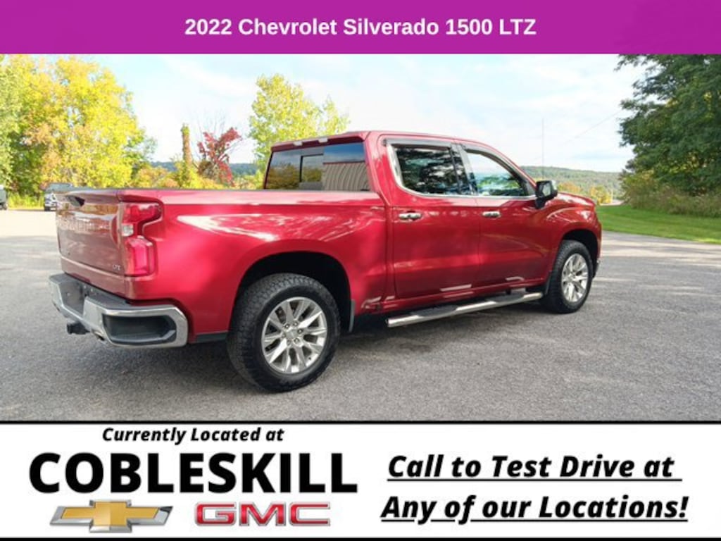 Used 2022 Chevrolet Silverado 1500 LTD LTZ Truck Crew Cab