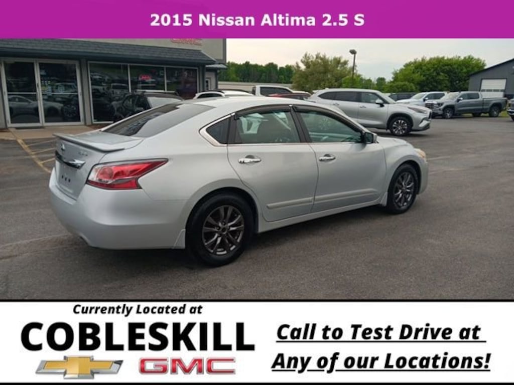 Used 2015 Nissan Altima 2.5 S Sedan