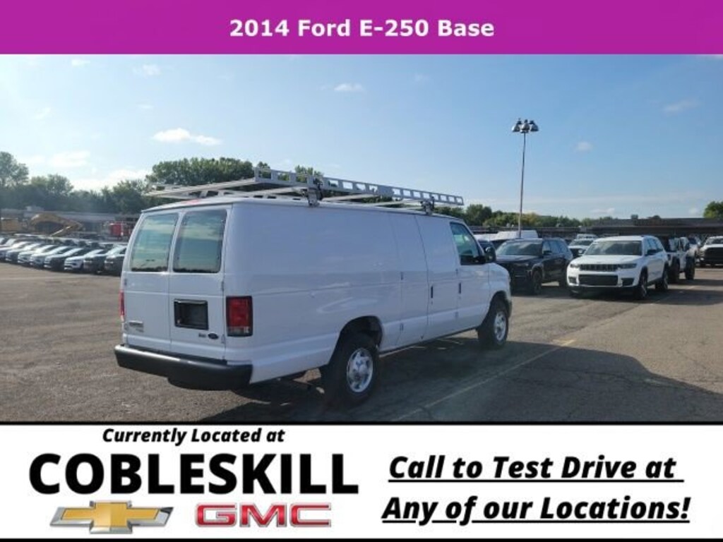 Used 2014 Ford Econoline Cargo Van Commercial Van Extended Cargo Van