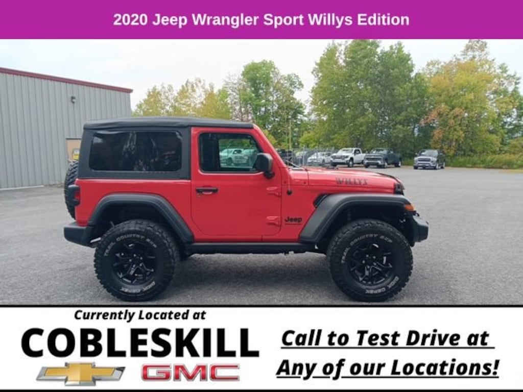Used 2020 Jeep Wrangler Willys SUV