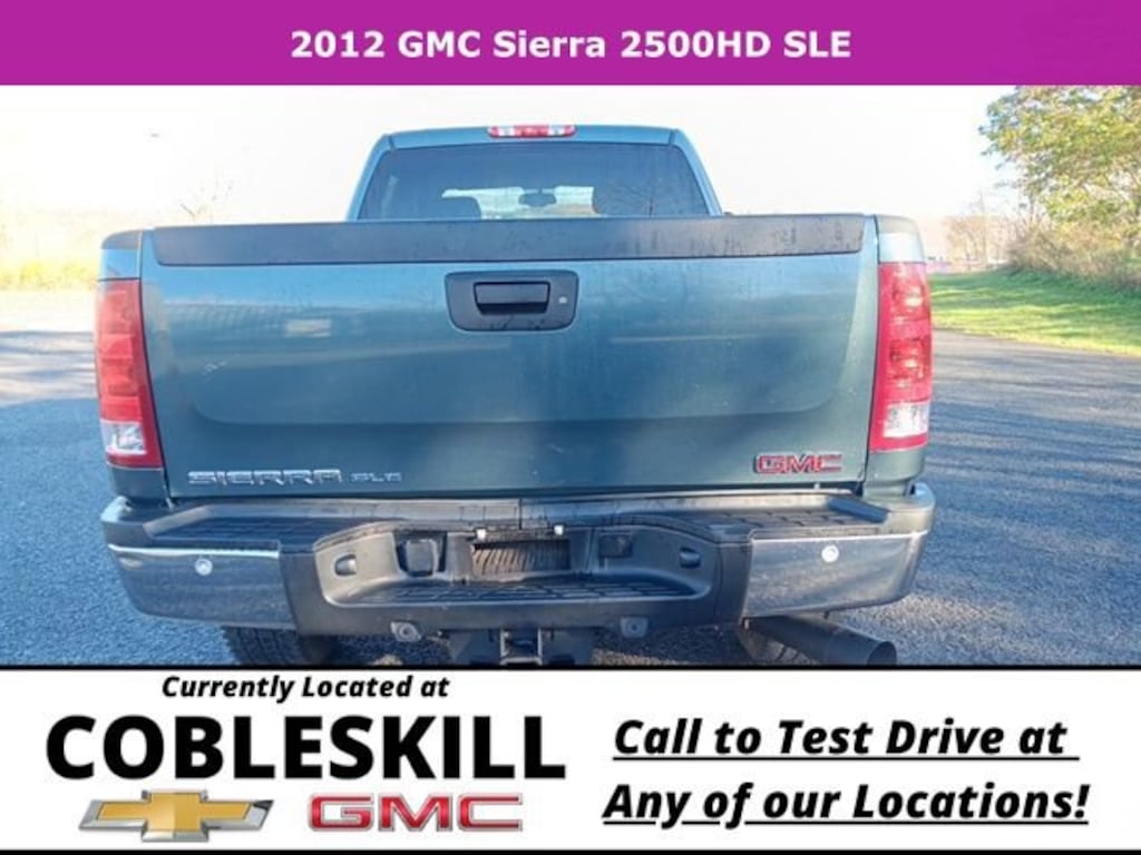 Used 2012 GMC Sierra 2500 HD SLE Truck Crew Cab