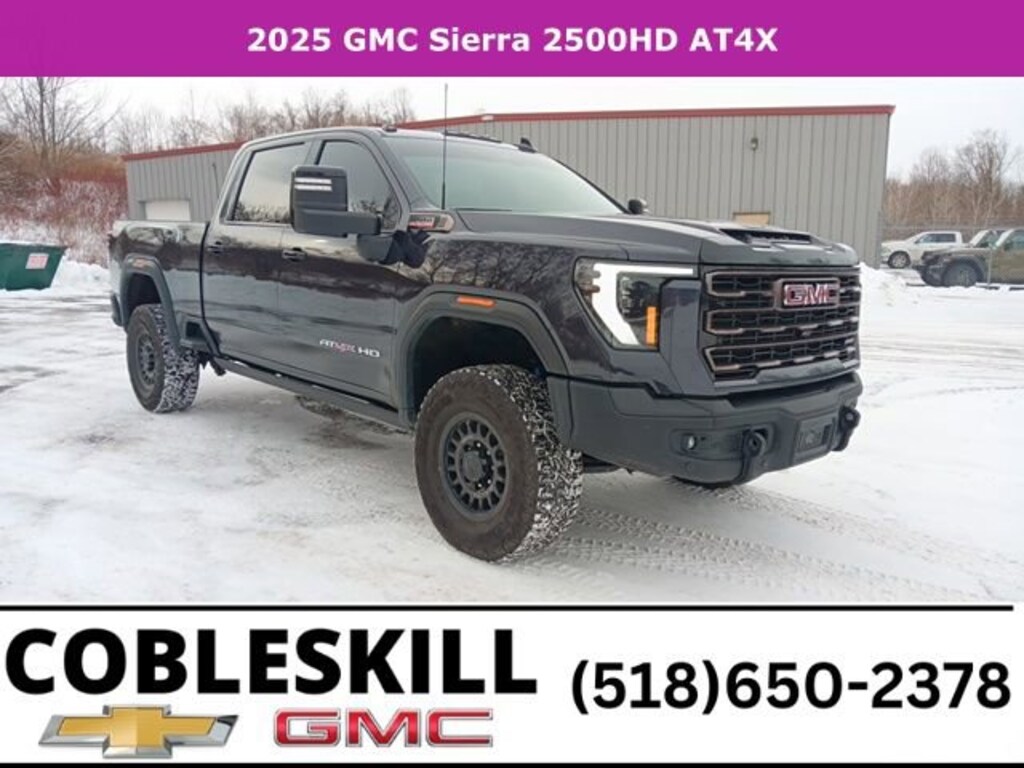 New 2025 GMC Sierra 2500 HD AT4X Truck