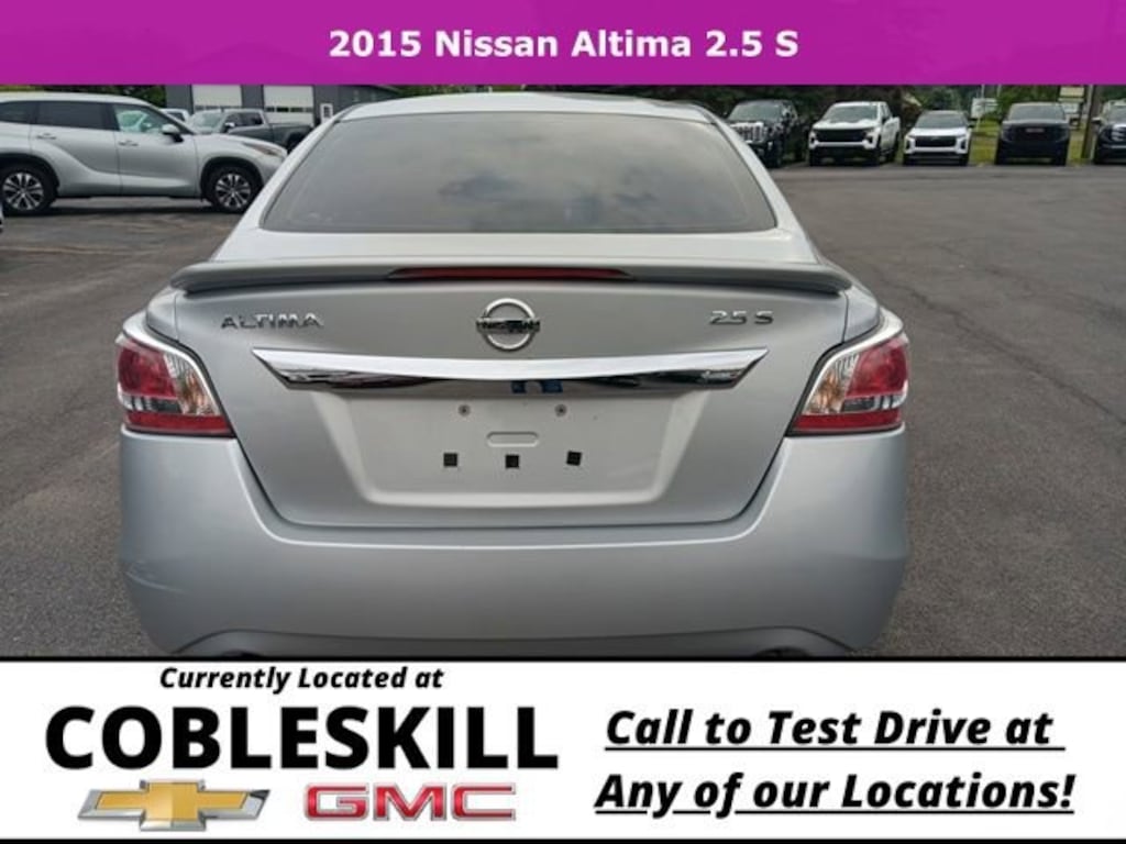 Used 2015 Nissan Altima 2.5 S Sedan