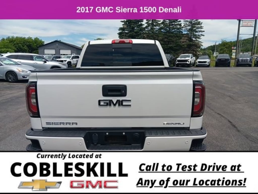 Used 2017 GMC Sierra 1500 Denali Truck Crew Cab