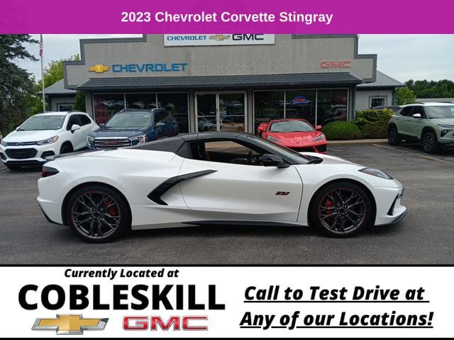 Used 2023 Chevrolet Corvette 3LT with VIN 1G1YC3D49P5503296 for sale in Cobleskill, NY