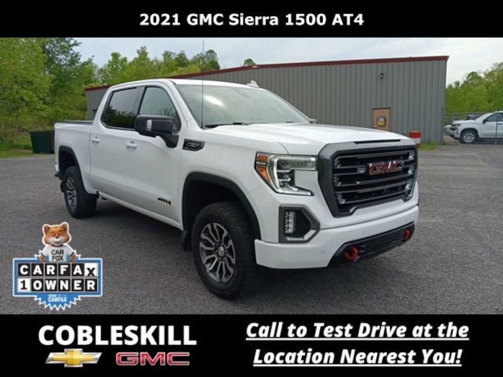 Used 2021 GMC Sierra 1500 AT4 Truck Crew Cab