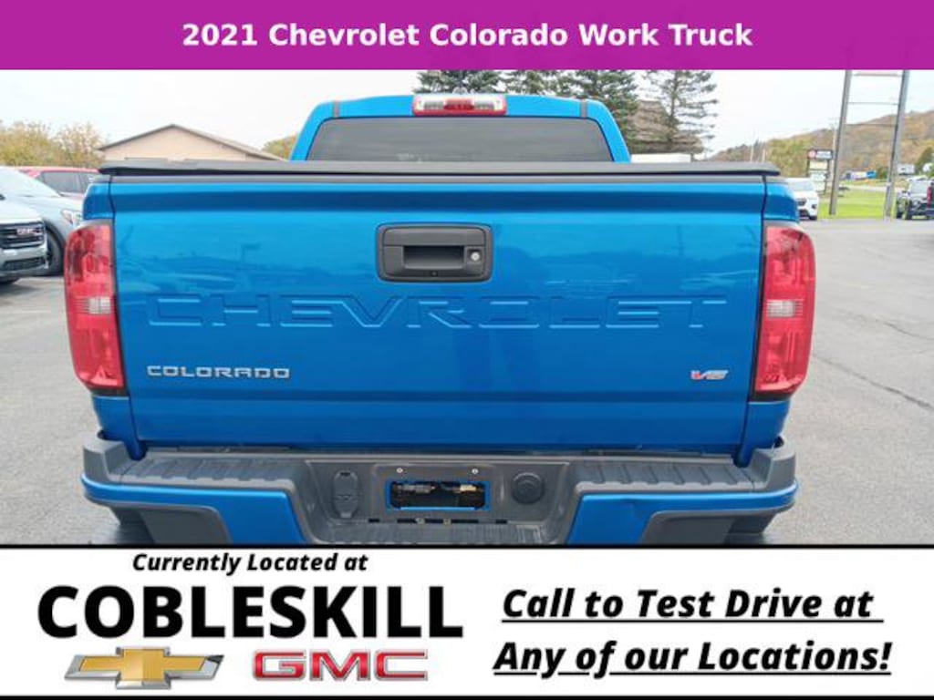 Used 2021 Chevrolet Colorado WT For Sale Binghamton NY VIN