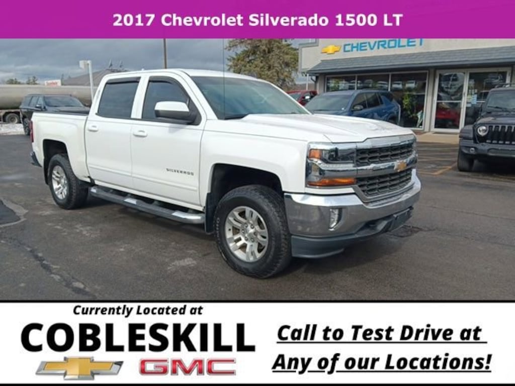 Used 2017 Chevrolet Silverado 1500 LT Truck Crew Cab