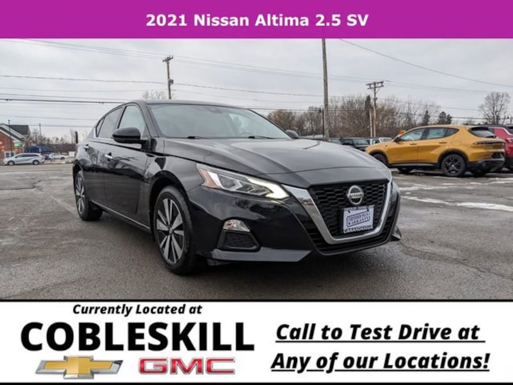 Used 2021 Nissan Altima 2.5 SV Sedan