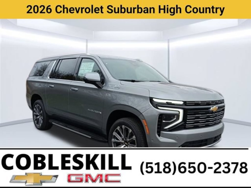 New 2026 Chevrolet Suburban High Country SUV