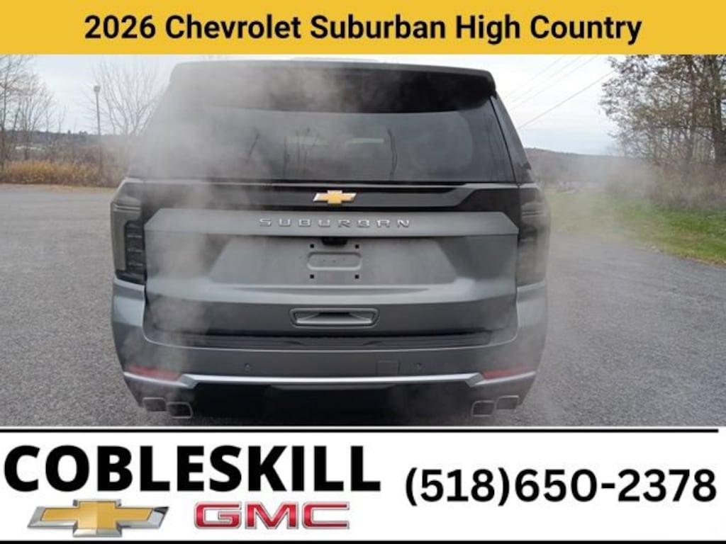 New 2026 Chevrolet Suburban High Country SUV