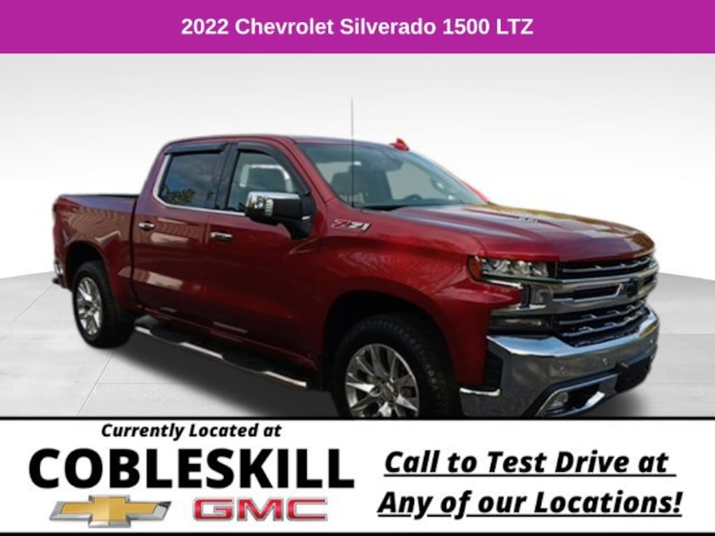 Used 2022 Chevrolet Silverado 1500 LTD LTZ Truck Crew Cab