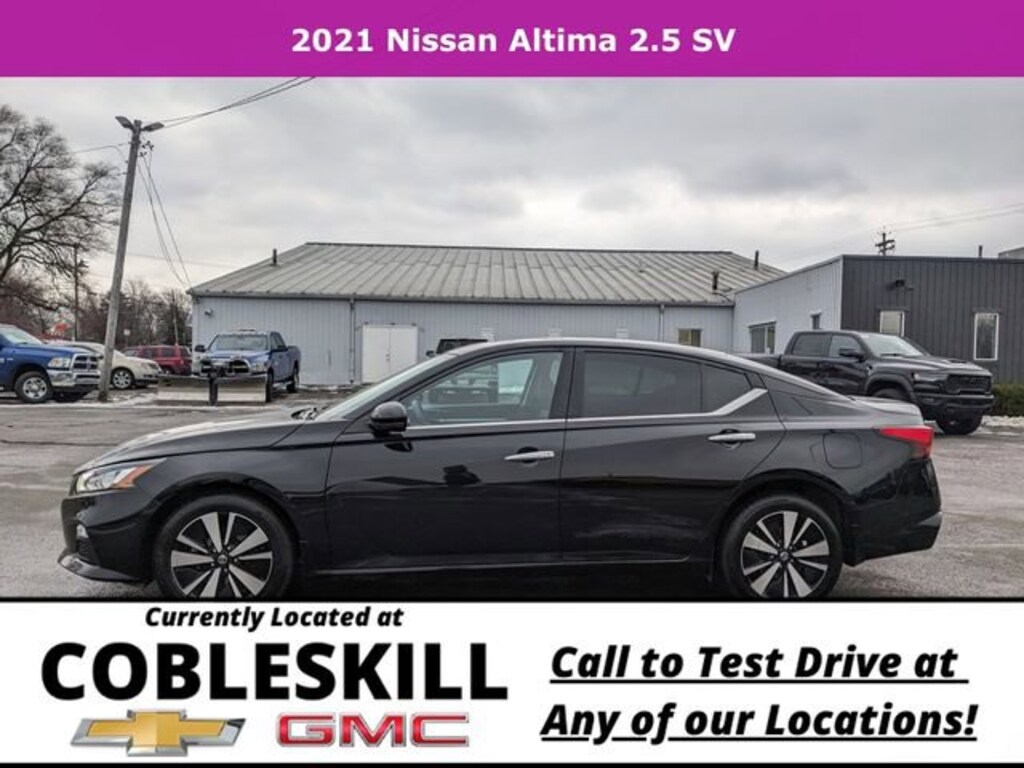 Used 2021 Nissan Altima 2.5 SV Sedan
