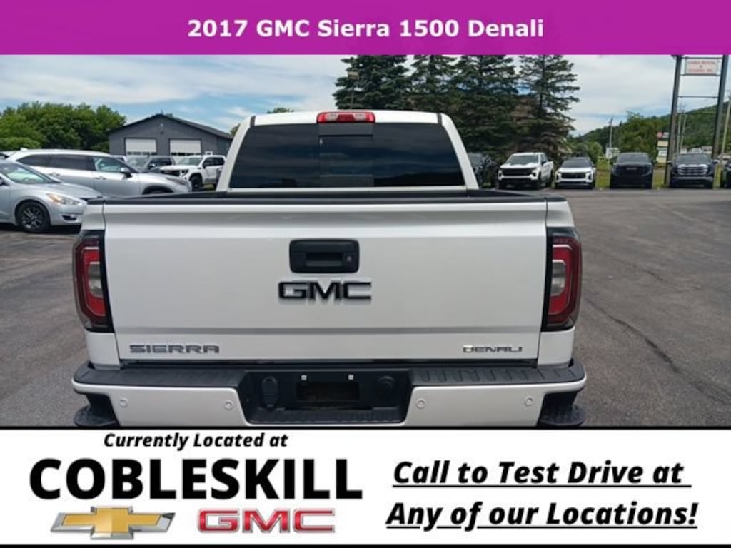 Used 2017 GMC Sierra 1500 Denali Truck Crew Cab