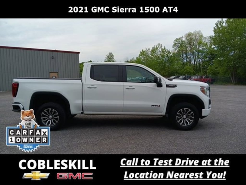 Used 2021 GMC Sierra 1500 AT4 Truck Crew Cab