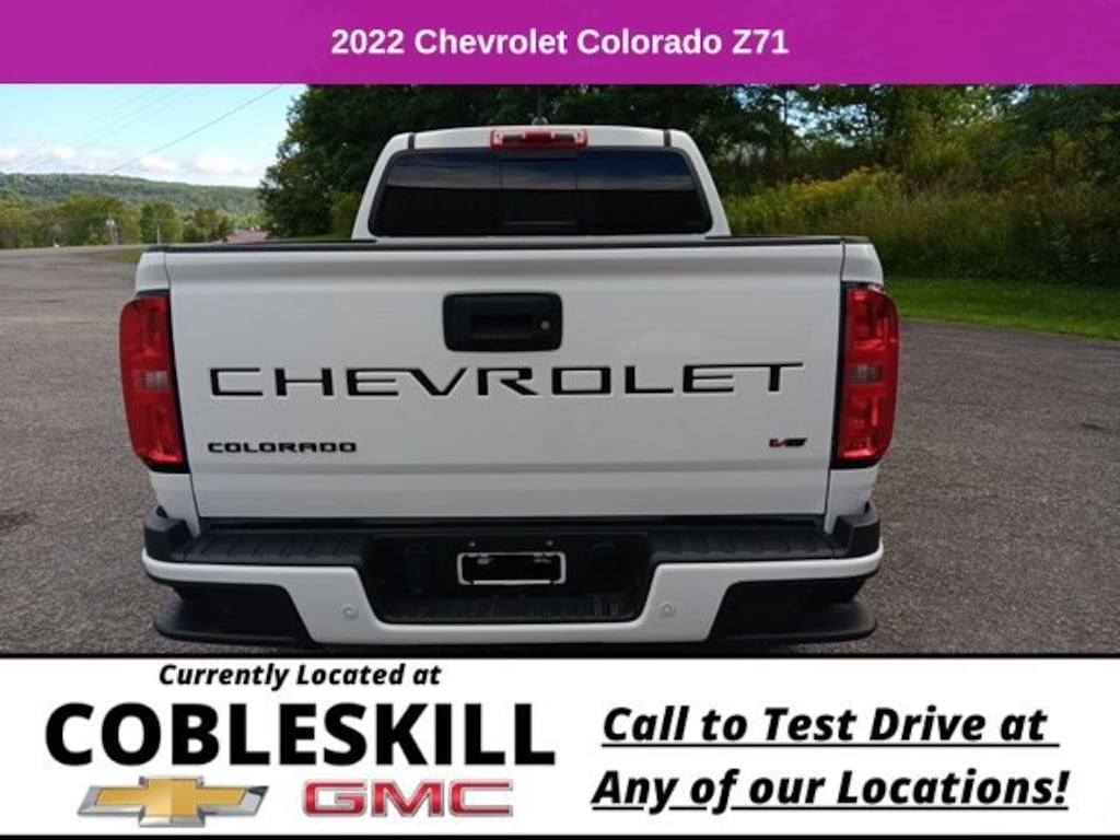 Used 2022 Chevrolet Colorado 4WD Z71 Truck Crew Cab