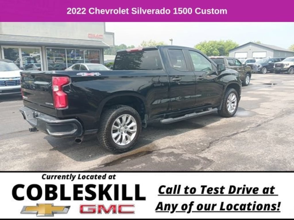 Used 2022 Chevrolet Silverado 1500 LTD Custom Truck Double Cab