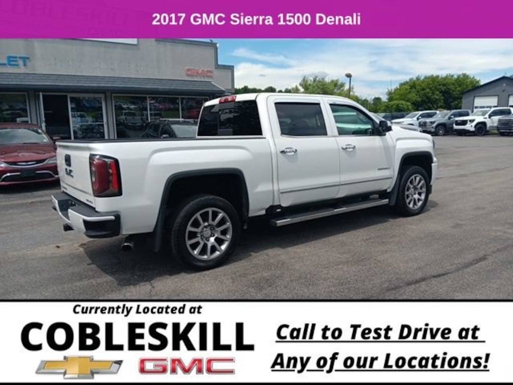 Used 2017 GMC Sierra 1500 Denali Truck Crew Cab