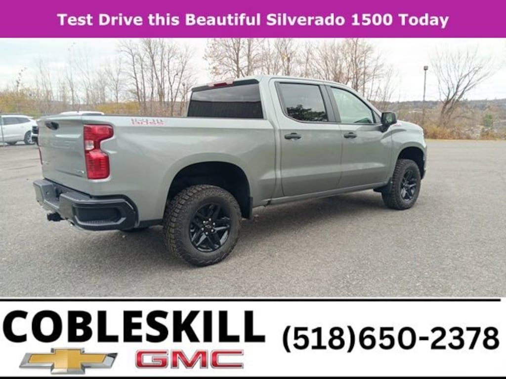 New 2026 Chevrolet Silverado 1500 Custom Trail Boss Truck