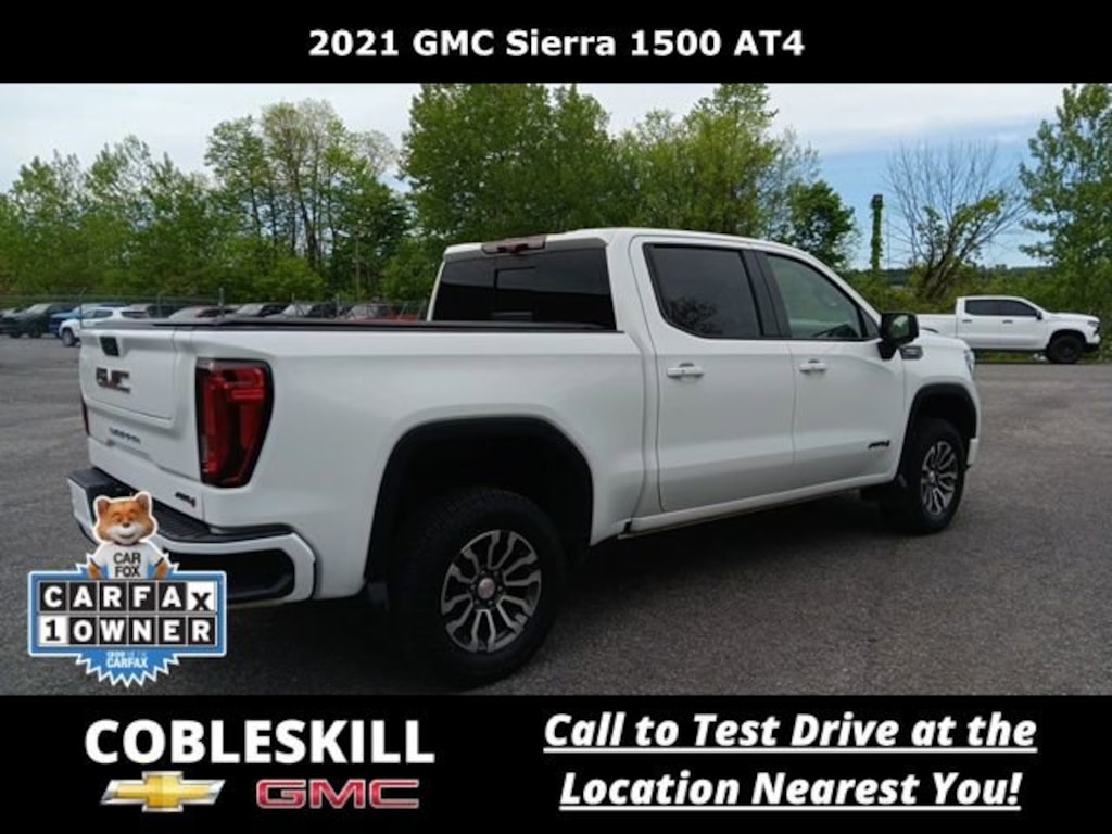 Used 2021 GMC Sierra 1500 AT4 Truck Crew Cab