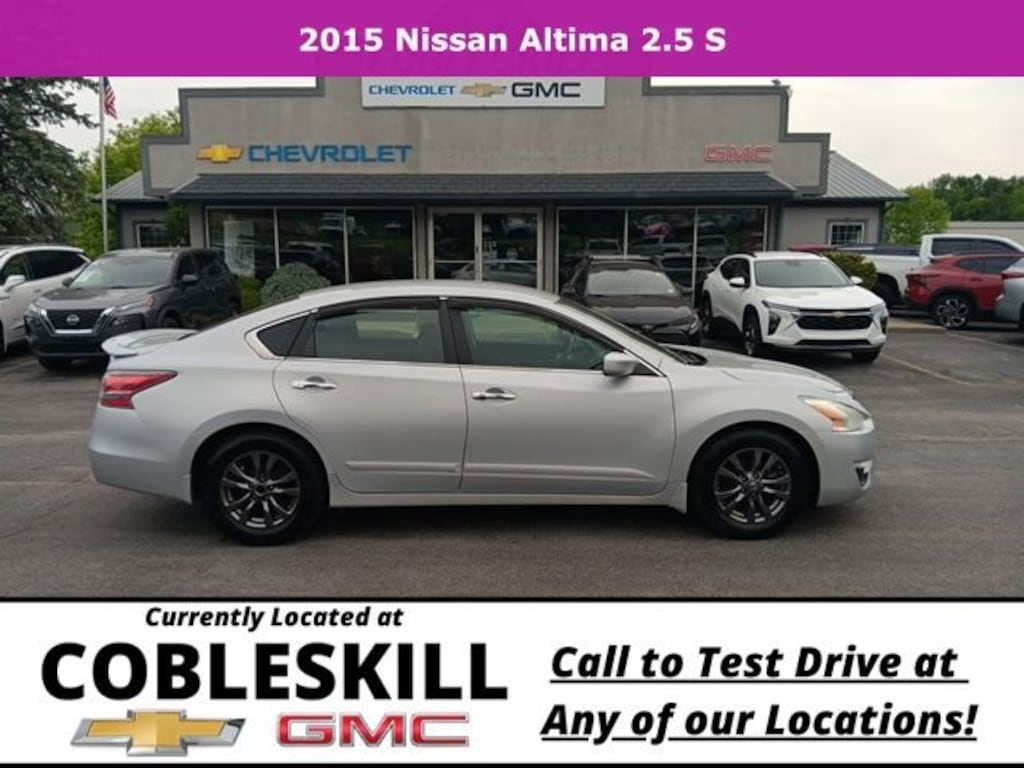 Used 2015 Nissan Altima 2.5 S Sedan