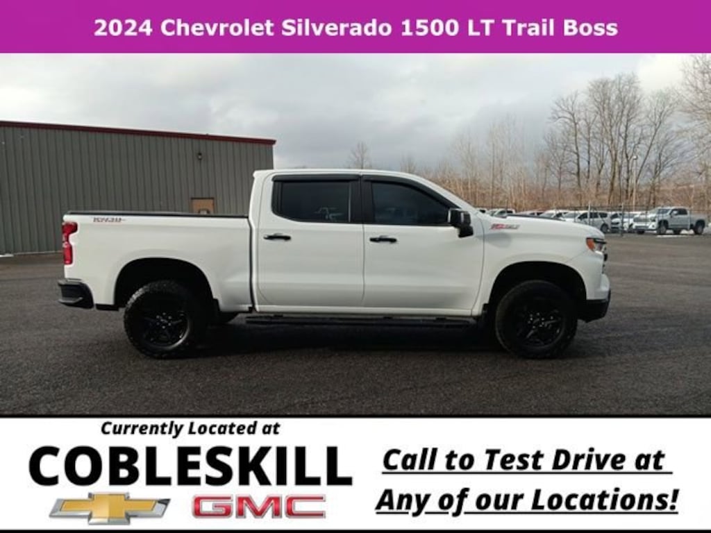 Used 2024 Chevrolet Silverado 1500 LT Trail Boss Truck