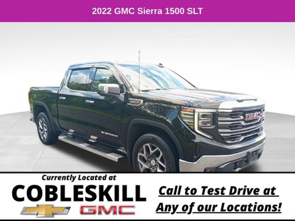 Used 2022 GMC Sierra 1500 SLT Truck