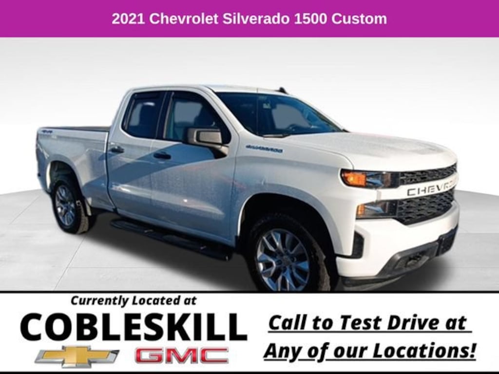 Used 2021 Chevrolet Silverado 1500 Custom Truck