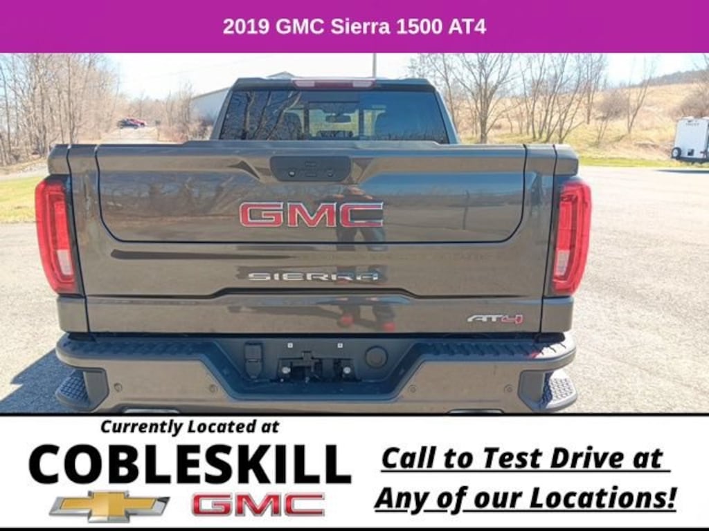 Used 2019 GMC Sierra 1500 AT4 Truck