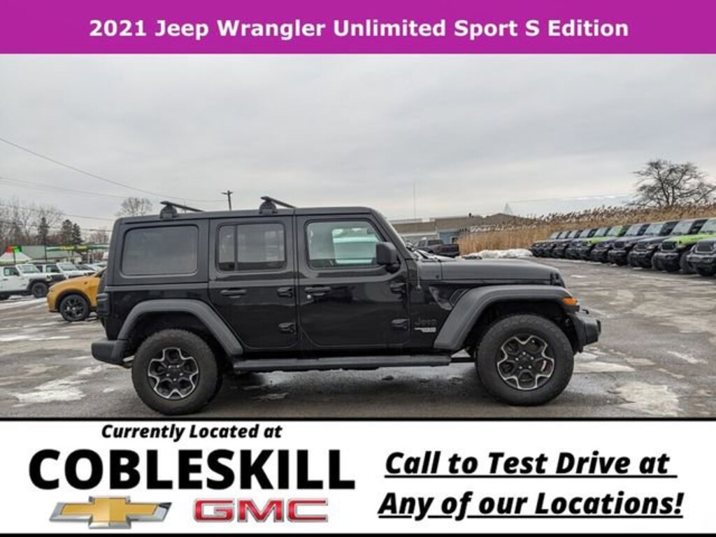 Used 2021 Jeep Wrangler Unlimited Sport S