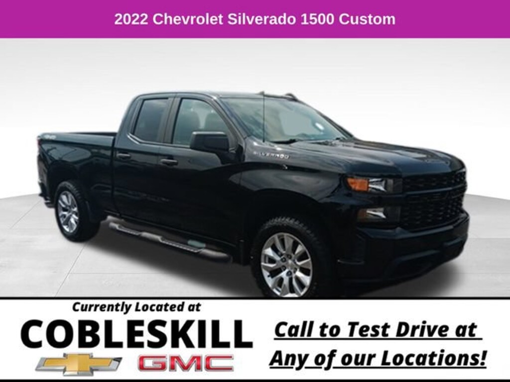Used 2022 Chevrolet Silverado 1500 LTD Custom Truck