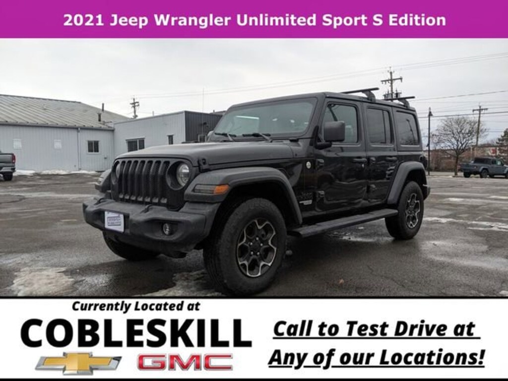 Used 2021 Jeep Wrangler Unlimited Sport S