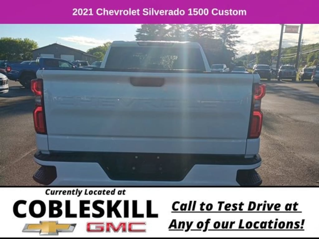 Used 2021 Chevrolet Silverado 1500 Custom Truck