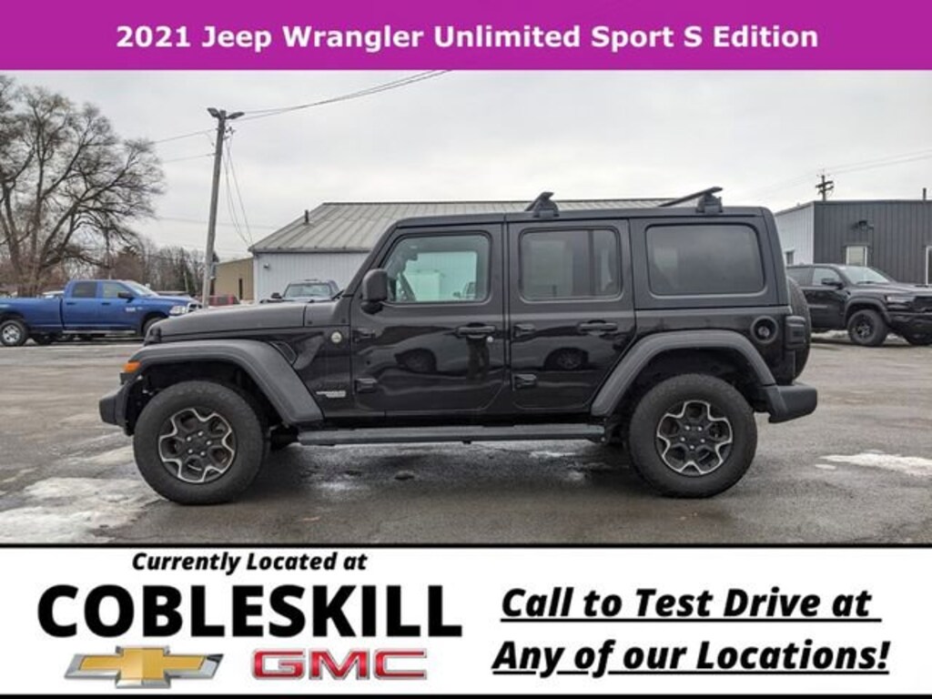 Used 2021 Jeep Wrangler Unlimited Sport S