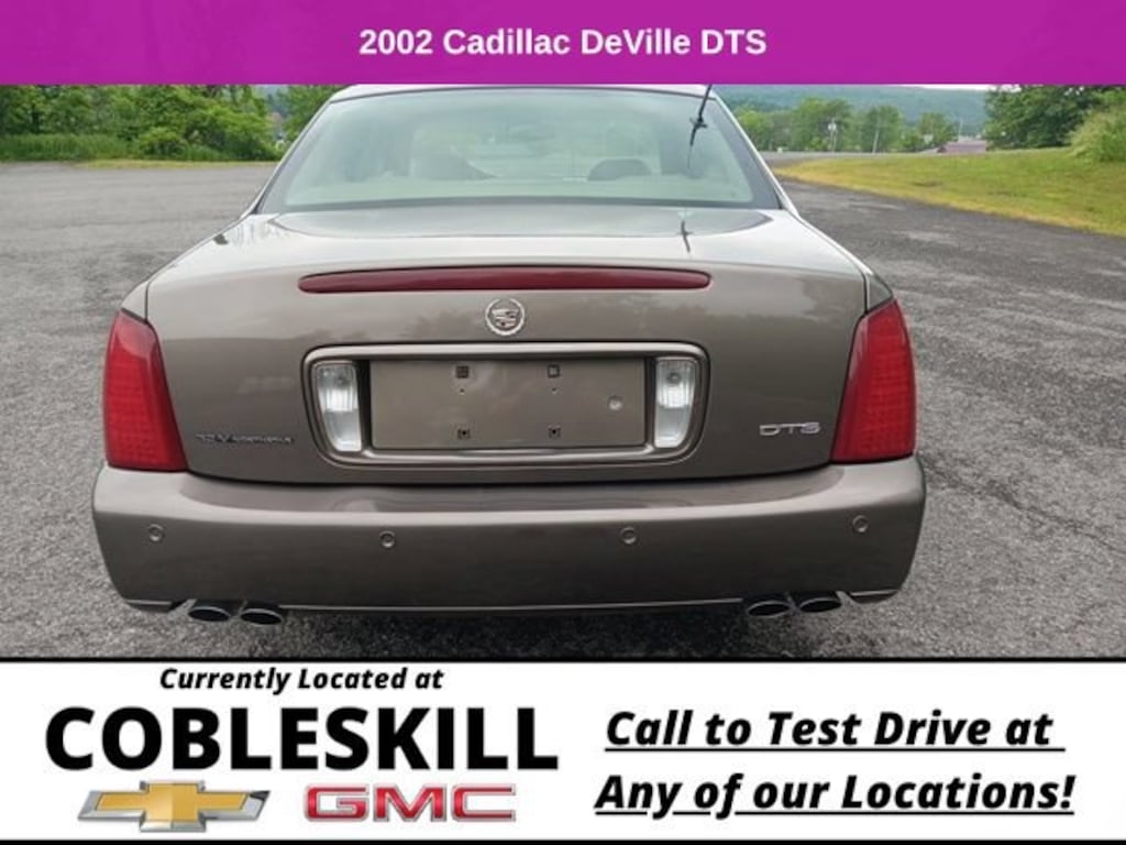 Used 2002 CADILLAC Deville DTS Car