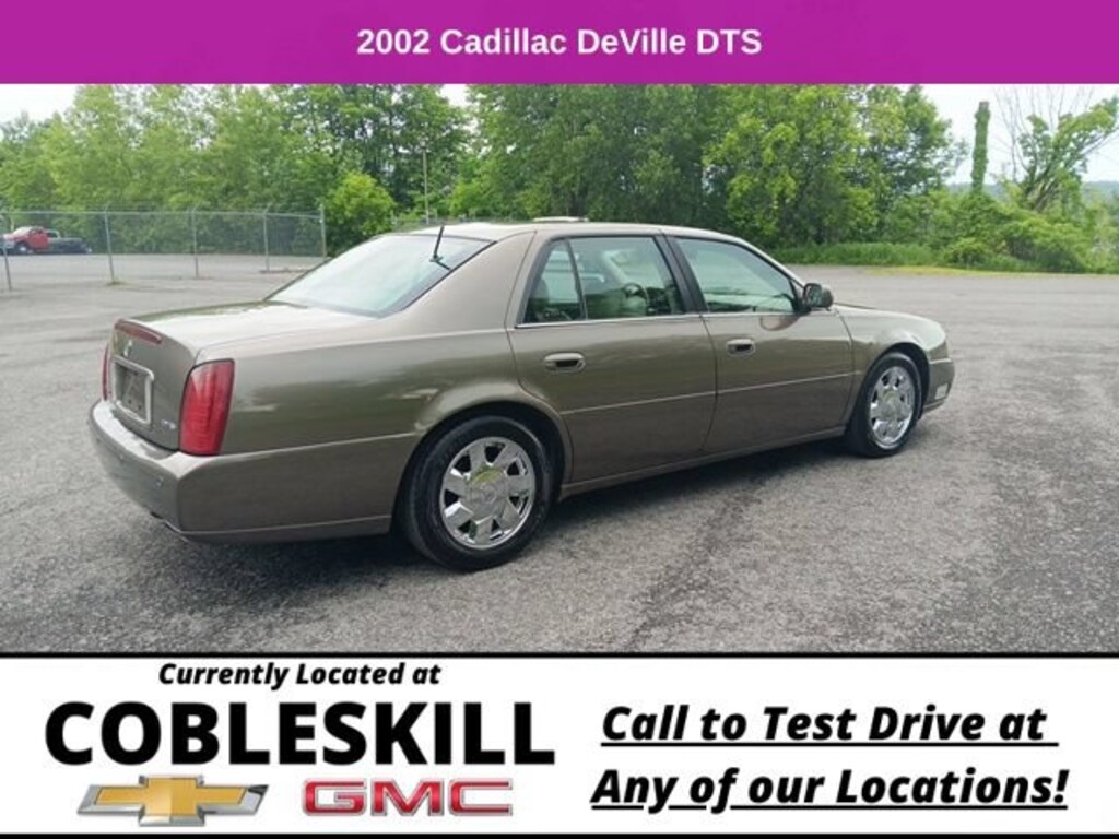 Used 2002 CADILLAC Deville DTS Car