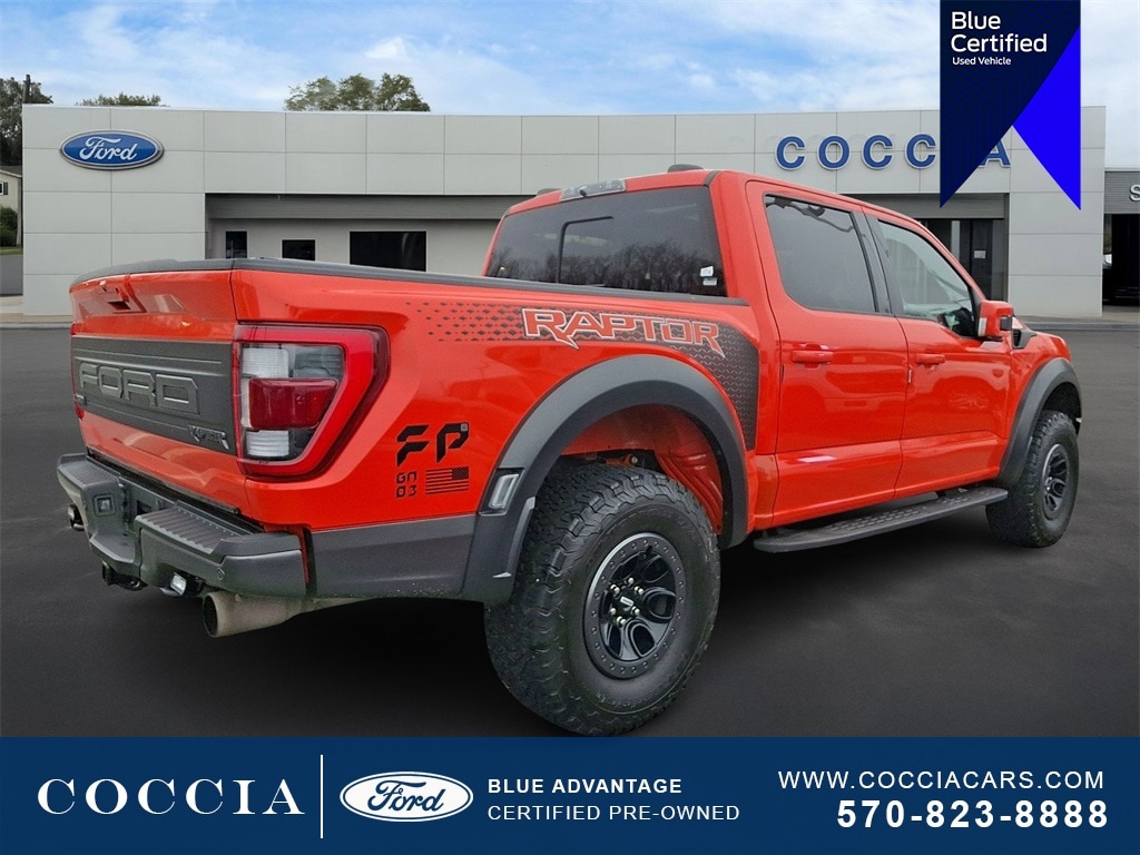Certified 2021 Ford F-150 Raptor Truck