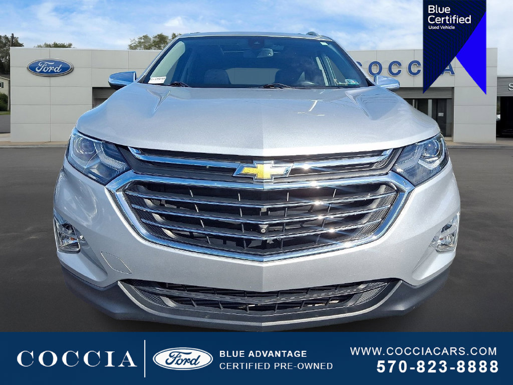 Certified 2019 Chevrolet Equinox Premier with VIN 2GNAXYEX9K6108168 for sale in Wilkes-Barre, PA