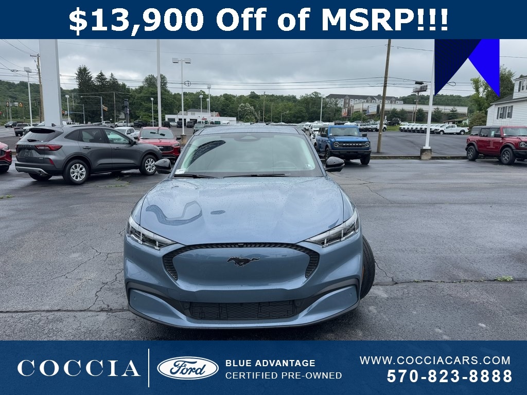 Certified 2024 Ford Mustang Mach-E Select AWD with VIN 3FMTK1SU6RMA08316 for sale in Wilkes-Barre, PA
