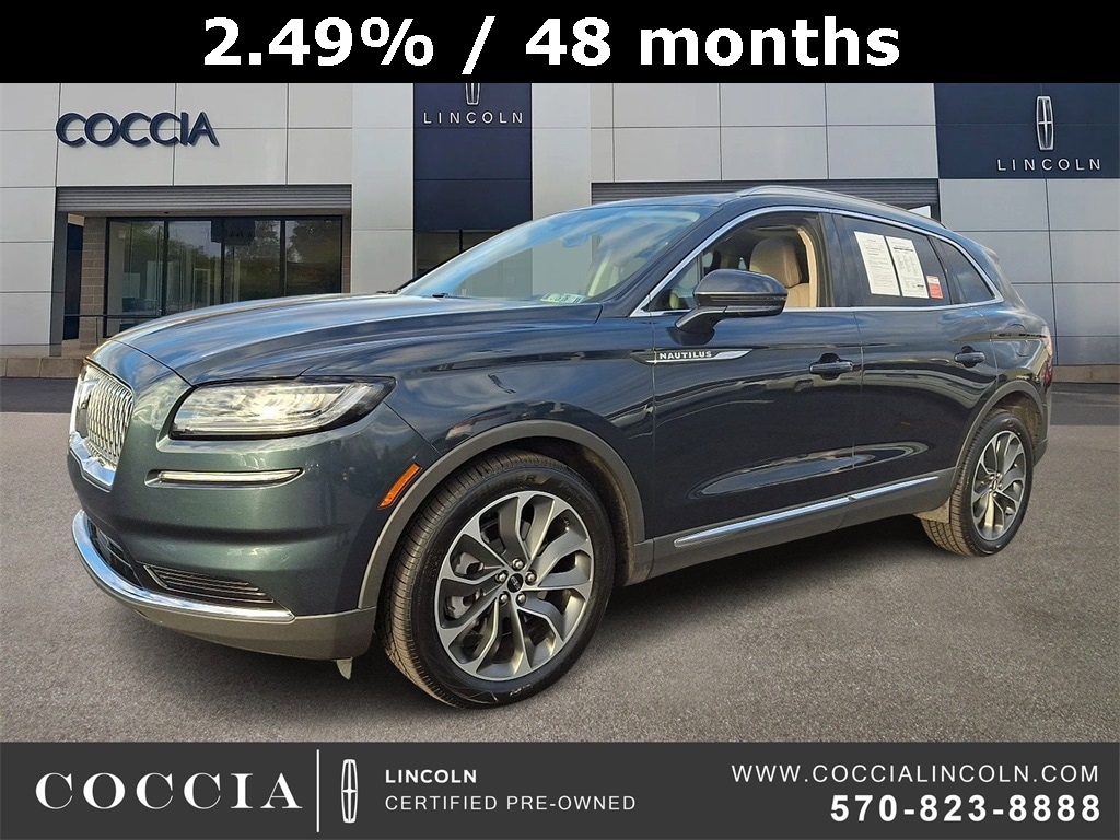 Certified 2022 Lincoln Nautilus Reserve SUV