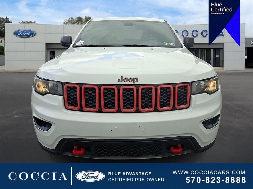 Used 2018 Jeep Grand Cherokee Trailhawk with VIN 1C4RJFLG0JC393711 for sale in Wilkes-Barre, PA