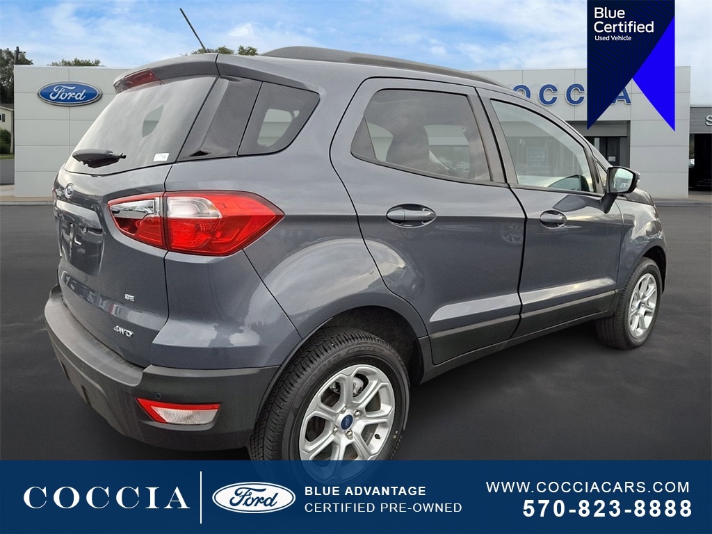Certified 2022 Ford EcoSport SE SUV