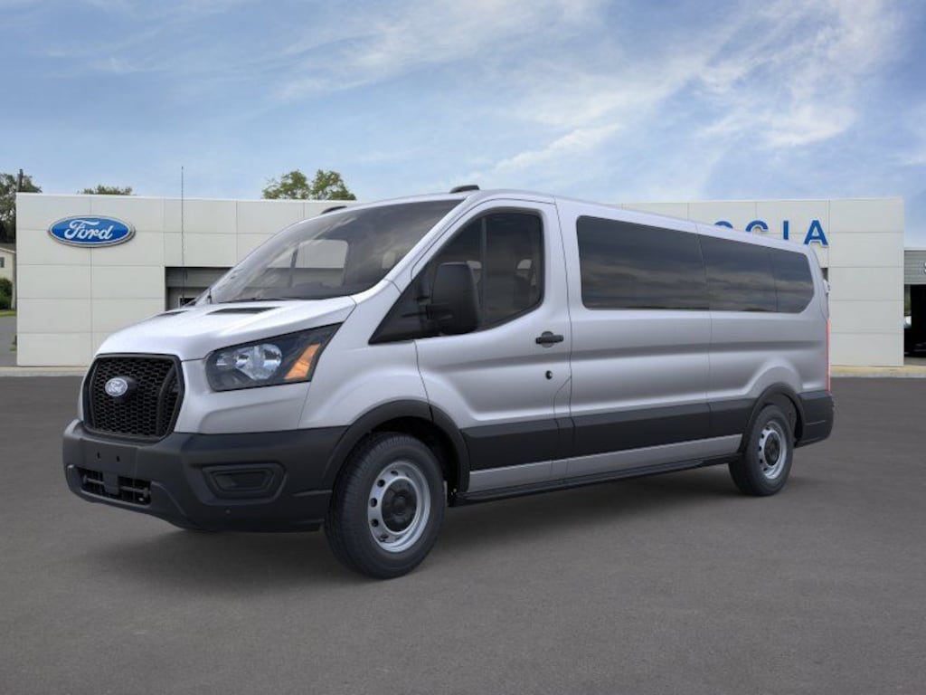 New 2026 Ford Transit Commercial Passenger Van XL Wagon Low Roof Van