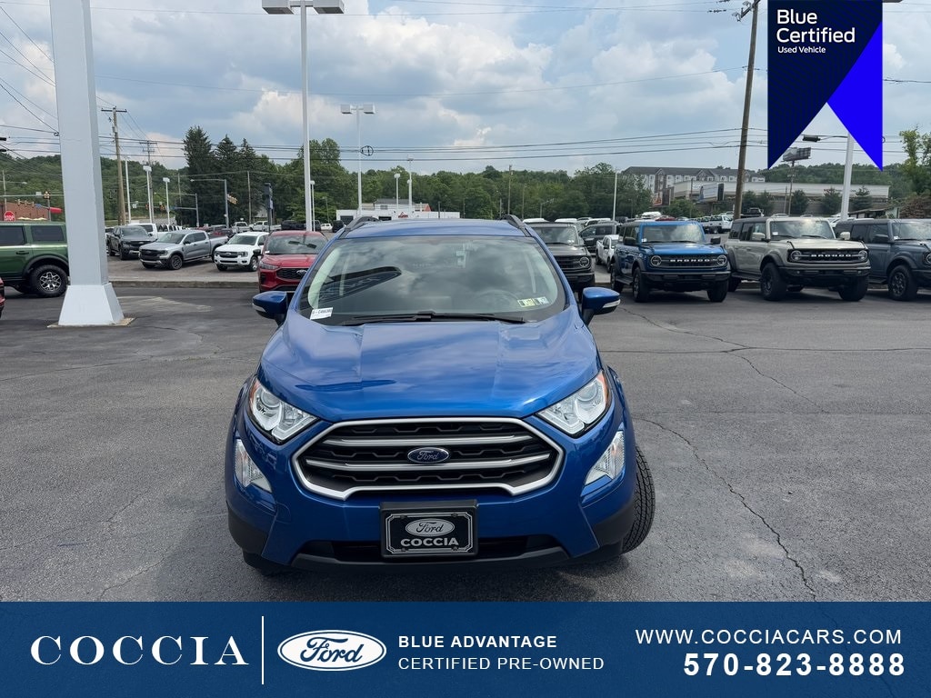 Certified 2022 Ford EcoSport SE with VIN MAJ6S3GL5NC466380 for sale in Wilkes Barre, PA