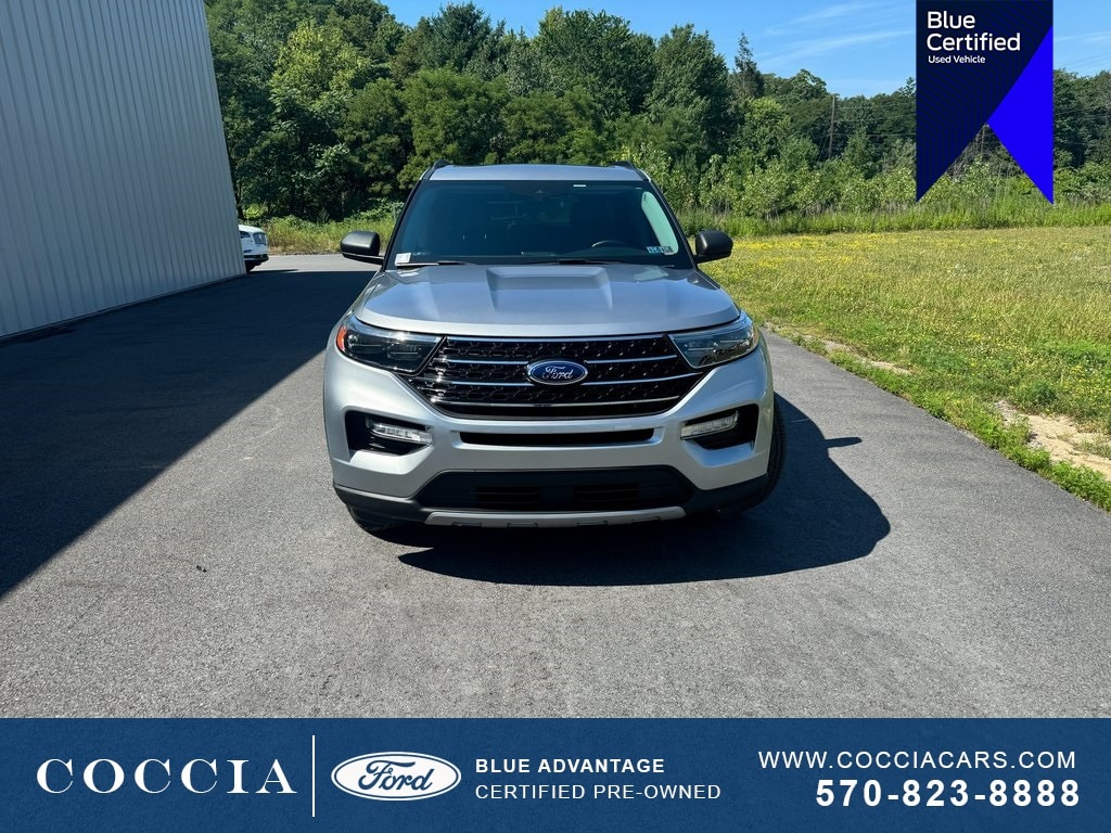 Certified 2021 Ford Explorer XLT with VIN 1FMSK8DH6MGA99353 for sale in Wilkes-barre, PA