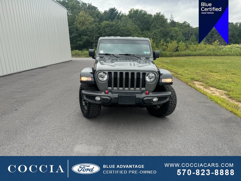 Certified 2021 Jeep Gladiator Rubicon with VIN 1C6JJTBG7ML584521 for sale in Wilkes-barre, PA