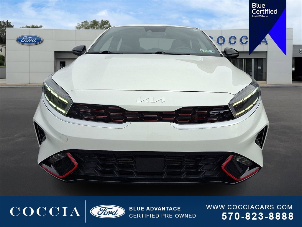 Certified 2022 Kia FORTE GT with VIN 3KPF44AC5NE474538 for sale in Wilkes-Barre, PA
