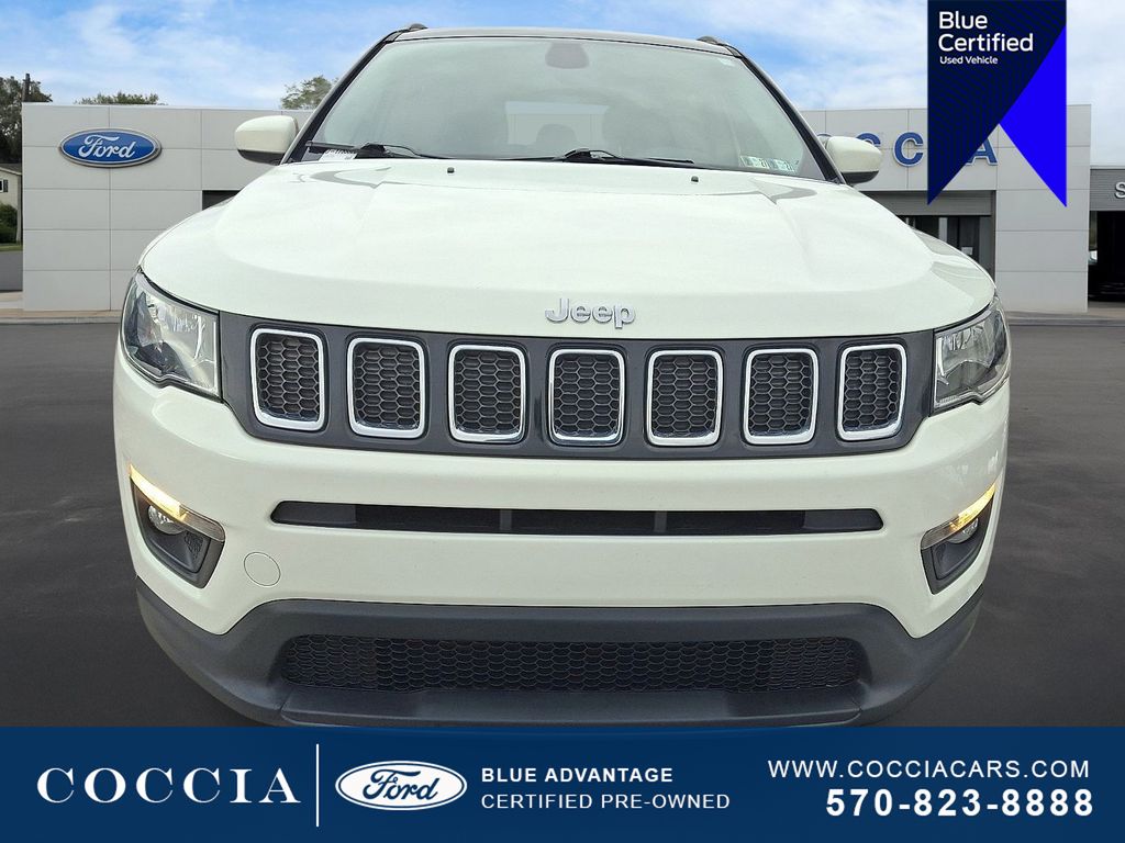 Used 2019 Jeep Compass Latitude with VIN 3C4NJDBB5KT755322 for sale in Wilkes-Barre, PA