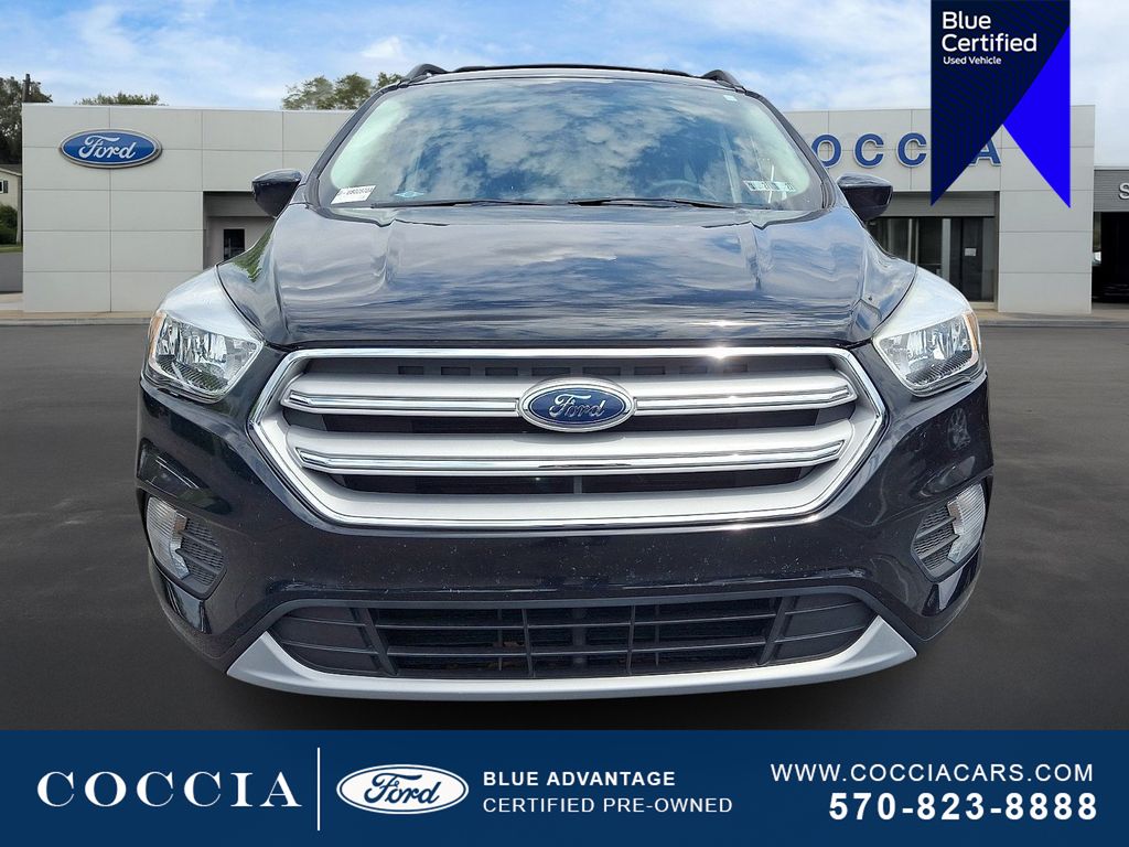 Certified 2018 Ford Escape SE with VIN 1FMCU9GD7JUB02870 for sale in Wilkes-Barre, PA